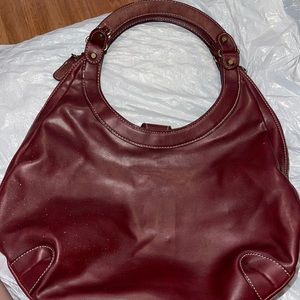 Nine West Maroon Shoulder Bag